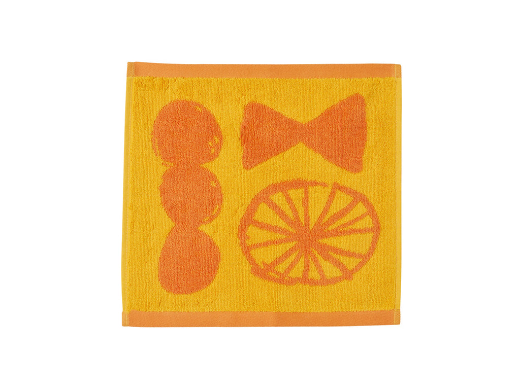 Marmalade Mix Face Towel by Donna Wilson