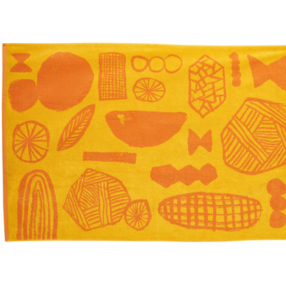 Marmalade Mix Sheet Towel by Donna Wilson