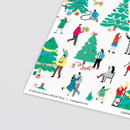 Tree Decorating Wrapping Paper by Wrap