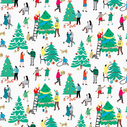 Tree Decorating Wrapping Paper by Wrap