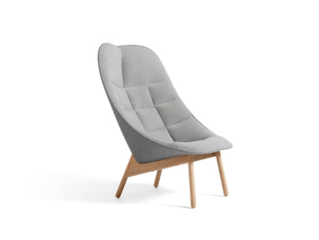 Uchiwa Quilted Lounge Chair / Steelcut Trio 133 Front / Remix 143 Back / by HAY