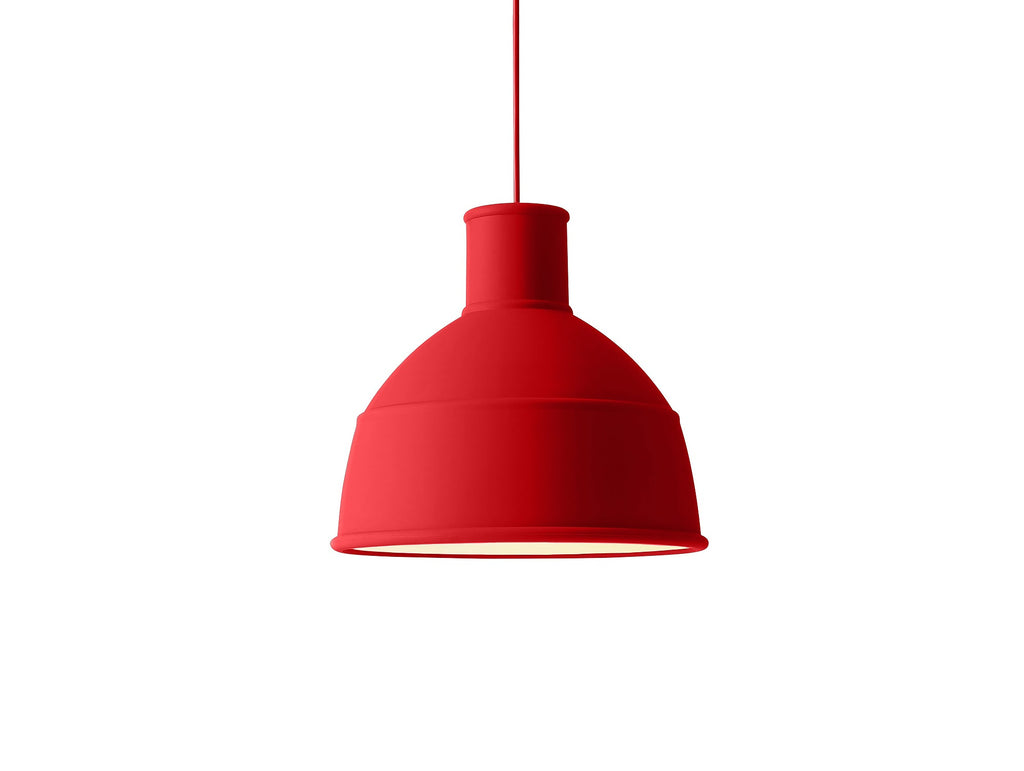 Unfold Rubber Pendant by Muuto - Dusty Red