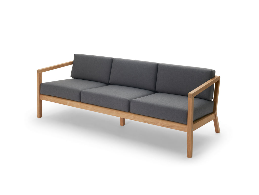 Virkelyst 3-Seater Sofa by Skagerak - Charcoal