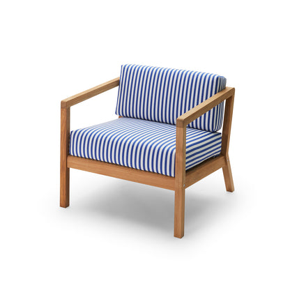 Virkelyst Chair by Skagerak - Sea Blue Stripe