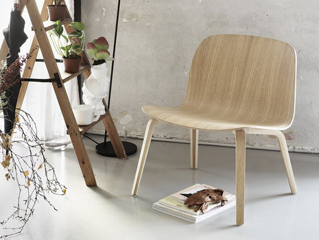 Visu Lounge Chair by Muuto - Oak