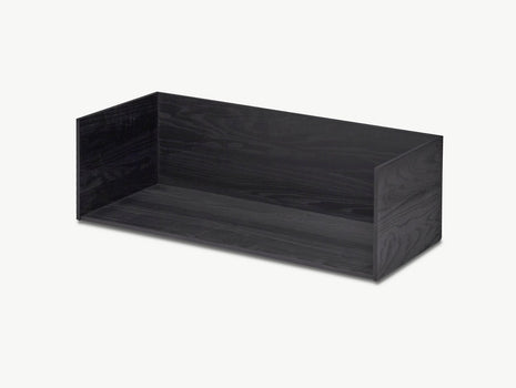 Skagerak Vivlio Shelves - Large Black Oak Shelf