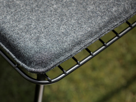 WM String Lounge Chair Indoor Dark Grey Cushion - Set of 2 by Menu