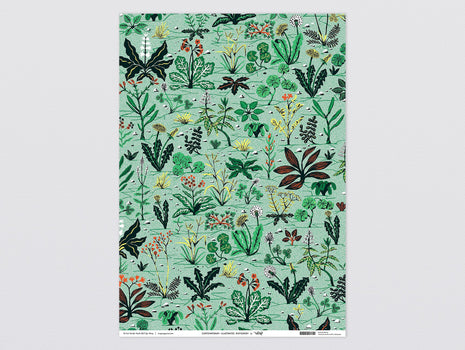 Weeds Wrapping Paper x 3 Sheets