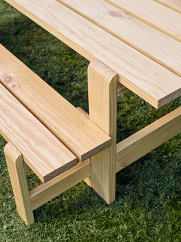 Weekday Bench by HAY - Lacquered Pinewood