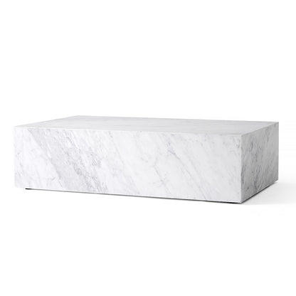 Marble Plinth Low - Carrara Marble - by Menu