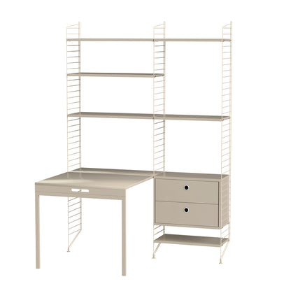 Workspace Combination E by String - beige