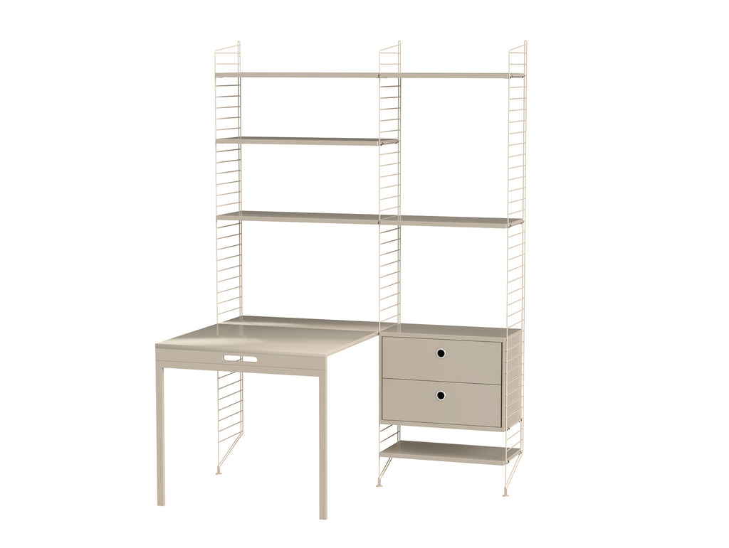 Workspace Combination E by String - beige