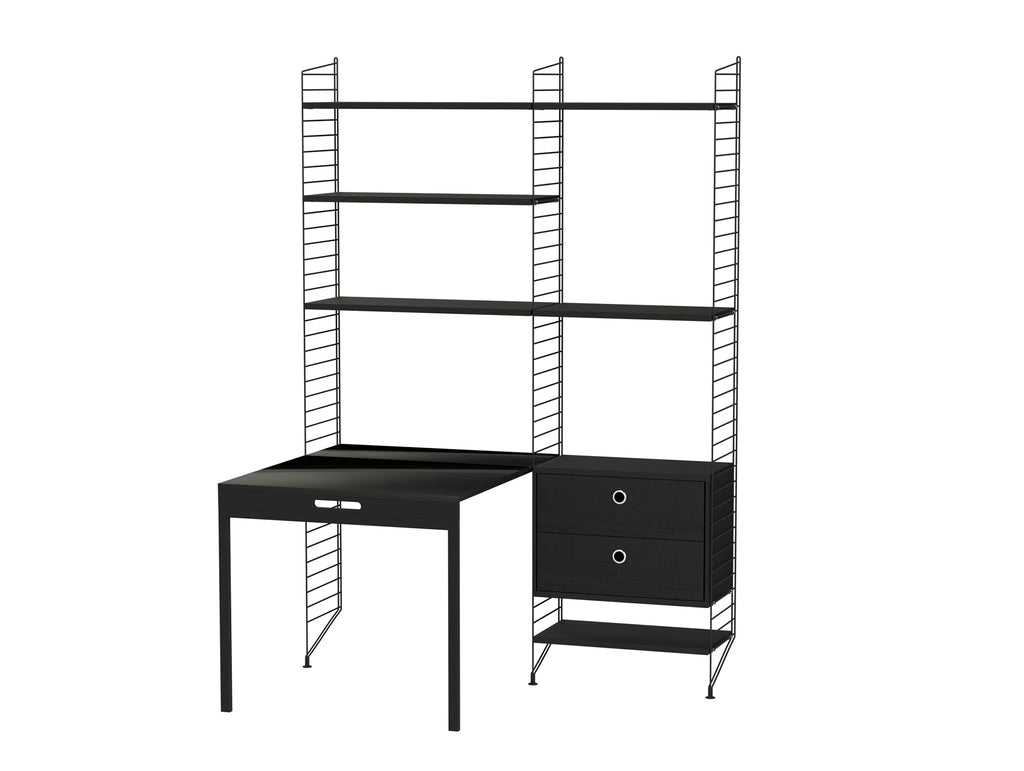 Workspace Combination E by String - black