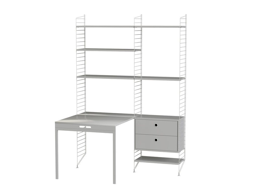 Workspace Combination E by String - grey