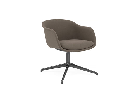 Fiber Conference Armchair with Swivel Base without Return by Muuto - canvas 264