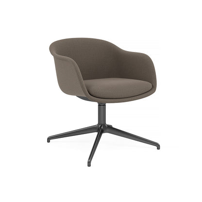 Fiber Conference Armchair with Swivel Base with Return by Muuto - canvas 264