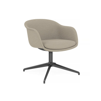Fiber Conference Armchair with Swivel Base without Return by Muuto - hallingdal 220