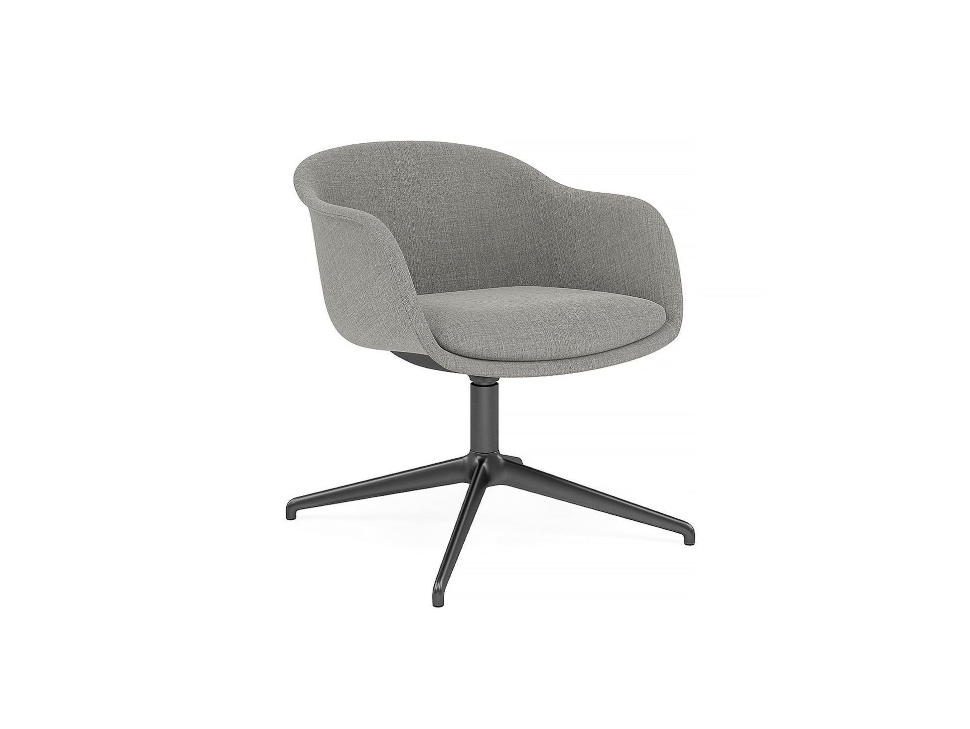 Fiber Conference Armchair with Swivel Base without Return by Muuto - remix 133