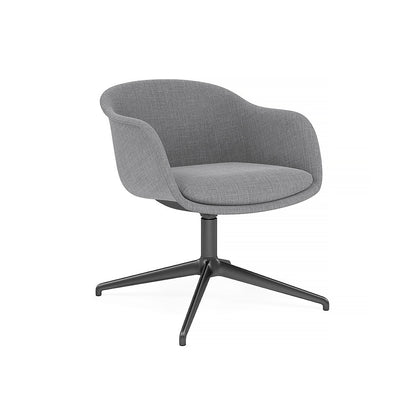 Fiber Conference Armchair with Swivel Base with Return by Muuto - remix 143