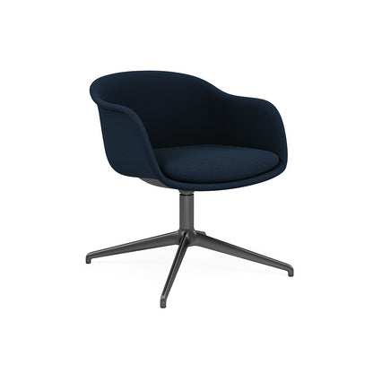 Fiber Conference Armchair with Swivel Base without Return by Muuto - steelcut trio 796