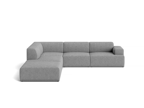 Connect Soft Corner Modular Sofa by Muuto - Configuration 1 / Hallingdal 166