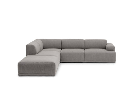 Connect Soft Corner Modular Sofa by Muuto - Configuration 1 / Re-wool 128