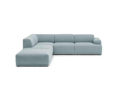Connect Soft Corner Modular Sofa by Muuto - Configuration 1 / Re-wool 718