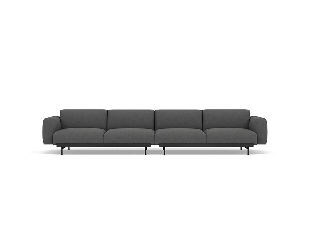 In Situ 4-Seater Modular Sofa by Muuto - Configuration 1 / Divina Melange 170