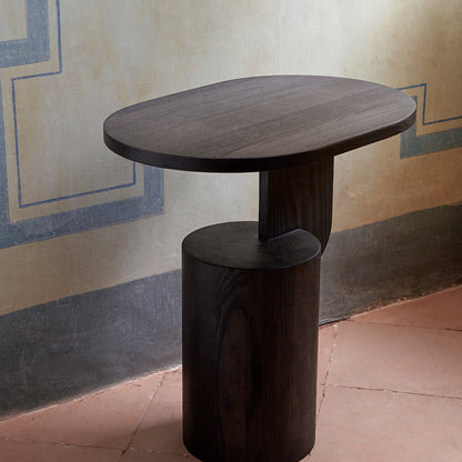Insert Side Table by Ferm Living - Black Stained Ash