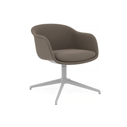 Fiber Conference Armchair with Swivel Base without Return by Muuto -  canvas 264