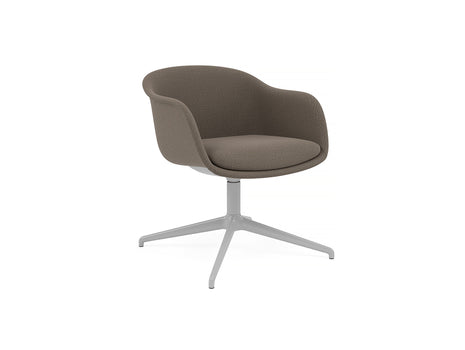 Fiber Conference Armchair with Swivel Base without Return by Muuto -  canvas 264