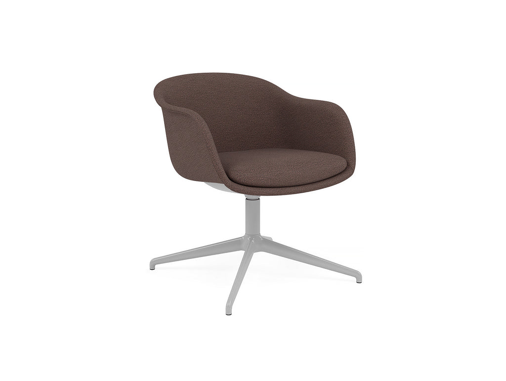 Fiber Conference Armchair with Swivel Base without Return by Muuto -  clay 06