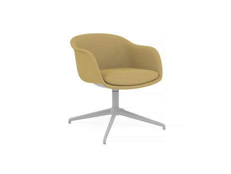 Fiber Conference Armchair with Swivel Base without Return by Muuto -  hallingdal 407