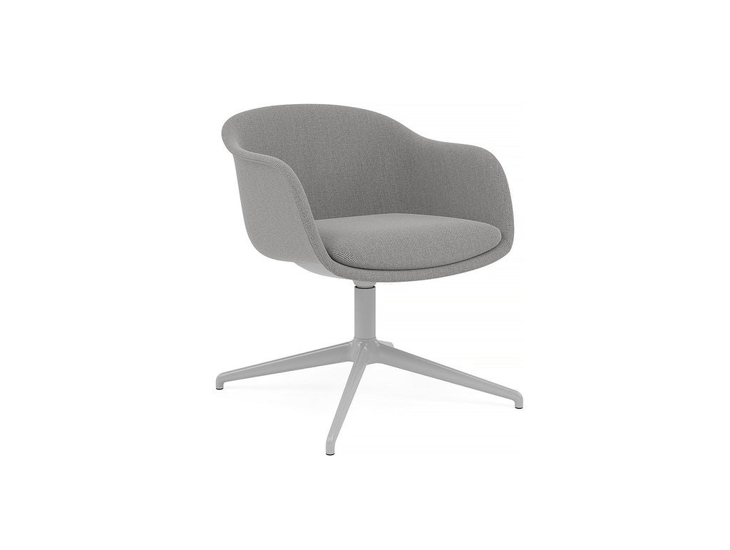Fiber Conference Armchair with Swivel Base with Return by Muuto -  re-wool 108