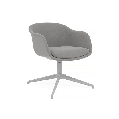 Fiber Conference Armchair with Swivel Base without Return by Muuto -  rewool 108
