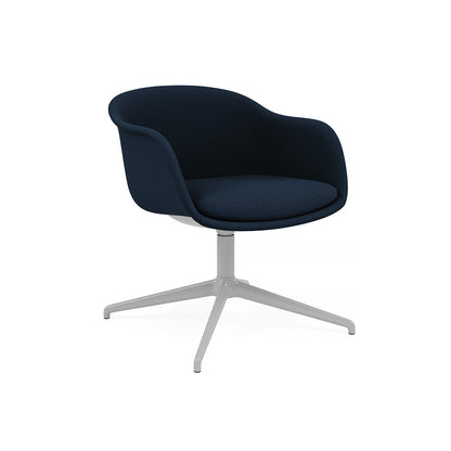 Fiber Conference Armchair with Swivel Base with Return by Muuto -  steelcut trio 796