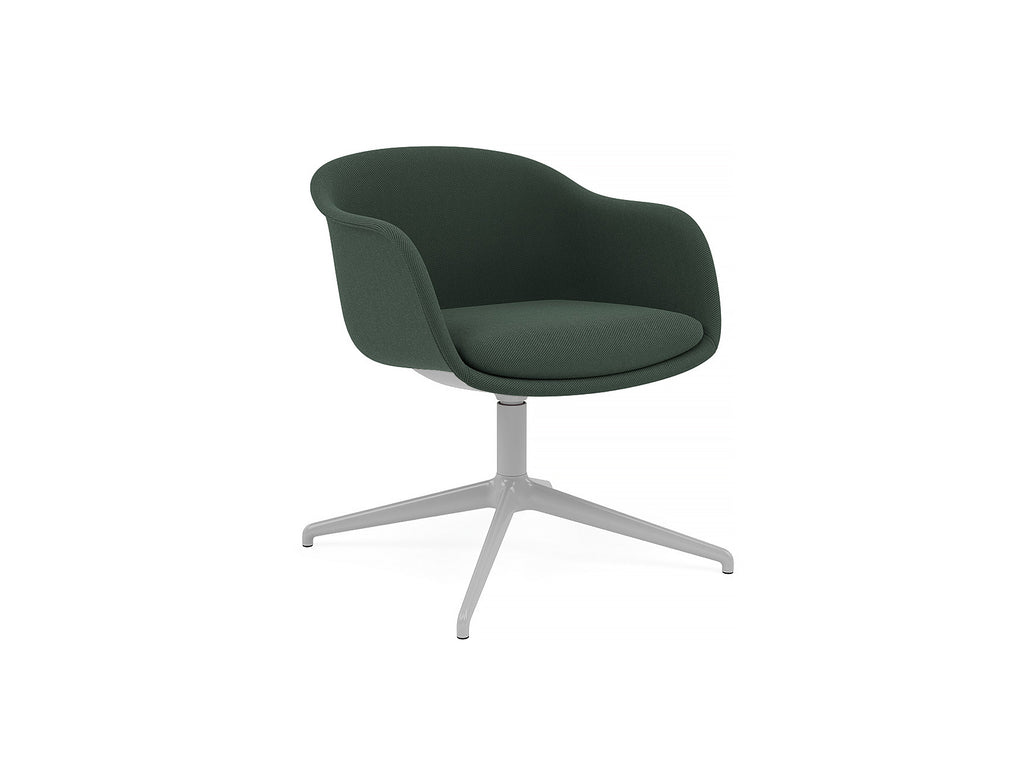 Fiber Conference Armchair with Swivel Base without Return by Muuto -  twill weave 990