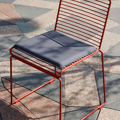 Hee Dining Chair Seat Cushion by HAY - Anthracite Olefin