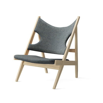Knitting Chair - Upholstered by Menu - Natural Oak Base / Safire 012