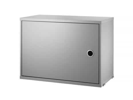 String System Cabinet with Swing Doors - Grey