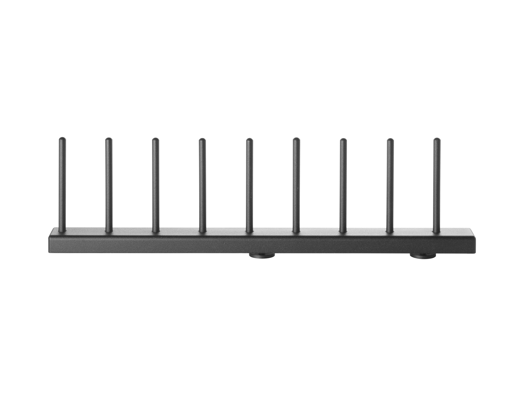 Black metal plate rack on sale