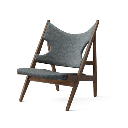 Knitting Chair - Upholstered by Menu - Walnut Base / Safire 012
