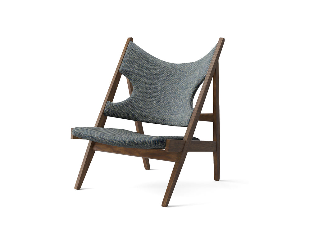 Knitting Chair - Upholstered by Menu - Walnut Base / Safire 012